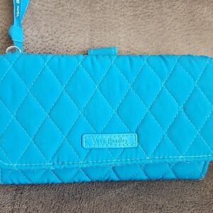 Vera Bradley wallet with cellphone holder